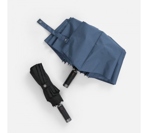 Зонт складной Regenfall, темно-синий