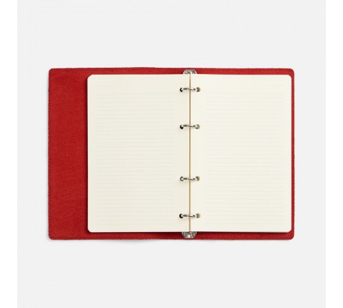 Ежедневник inStream, недатированный, красный