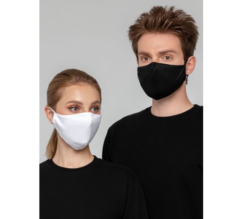 Маска для лица, черная