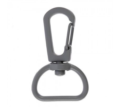 Застежка-карабин Snap Hook, M, серая