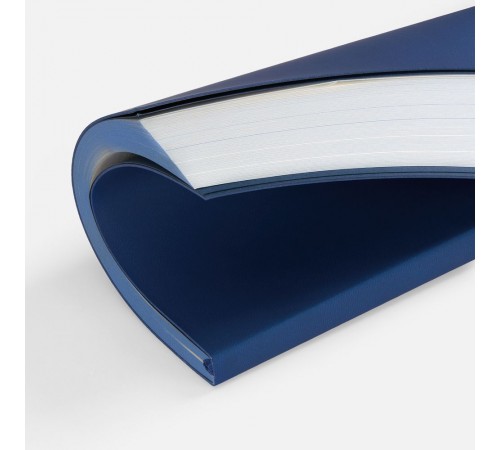 Ежедневник Flat, недатированный, синий, ver.2