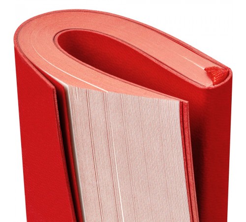 Ежедневник Flat Mini, недатированный, красный