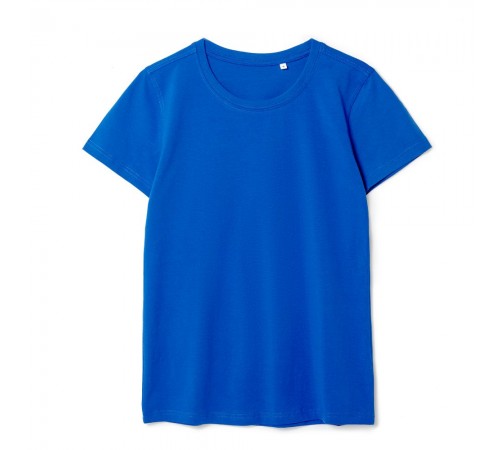 Футболка женская T-bolka Stretch Lady, ярко-синяя (royal)