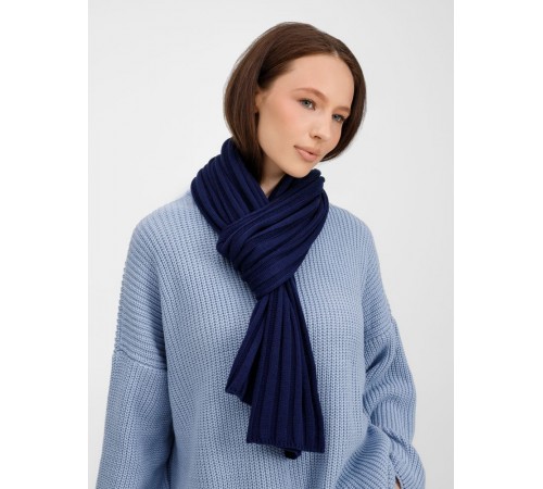 Шарф Metelitsa, темно-синий (сапфир)