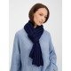 Шарф Metelitsa, темно-синий (сапфир)