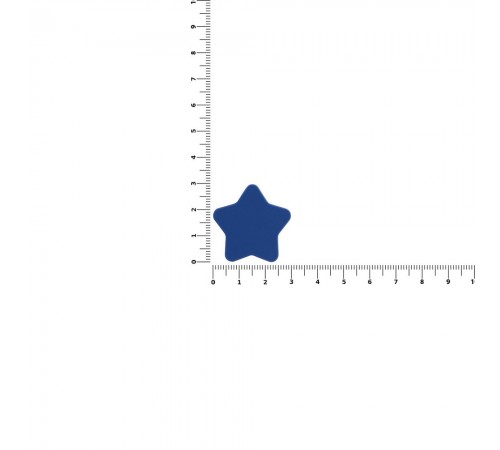 Джибитс из ПВХ «Звезда», синий