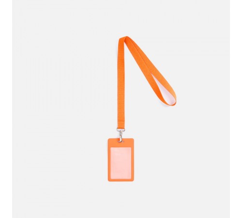 Лента для бейджа Pin, оранжевая