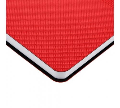 Ежедневник Knit, недатированный, красный