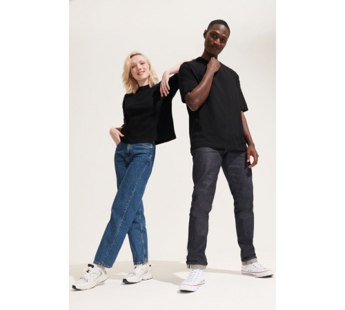 Футболка оверсайз мужская Boxy Men, черная