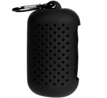 Охлаждающее полотенце Narvik в силиконовом чехле, черное