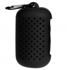 Охлаждающее полотенце Narvik в силиконовом чехле, черное