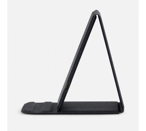 Подставка для смартфона с беспроводной зарядкой Kickstand, серая