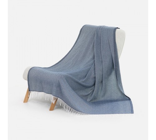 Плед «Гирвас», синий