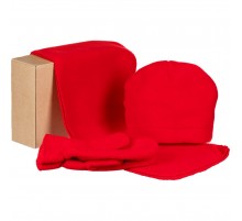 Набор Fleecy, красный