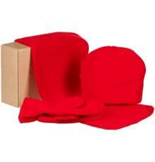 Набор Fleecy, красный