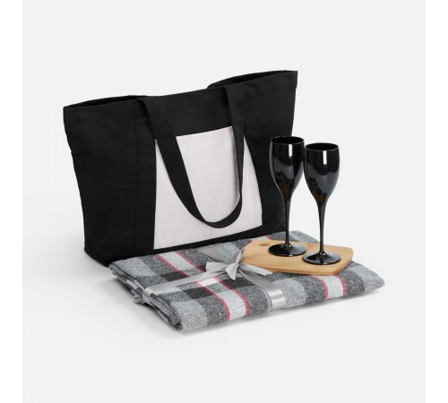 Набор Festin с серым пледом