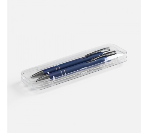 Набор из 2 ручек Keskus Soft Touch, синий