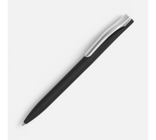 Ручка шариковая Pin Soft Touch, черная