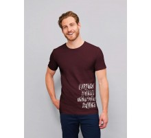 Футболка «Саперави», бордовая