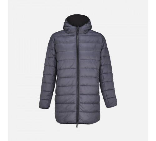 Куртка-парка унисекс Reverse, черная