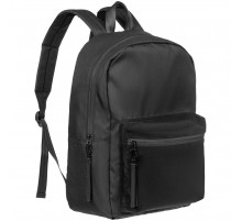 Рюкзак Patch Catcher с карманом из липучки, черный