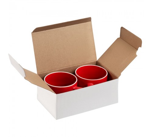 Коробка Couple Cup под 2 кружки, малая, белая