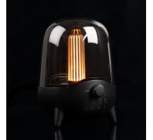 Беспроводная колонка с подсветкой soundFlicker, черная