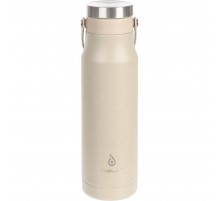 Термобутылка Tateyama, серо-бежевая