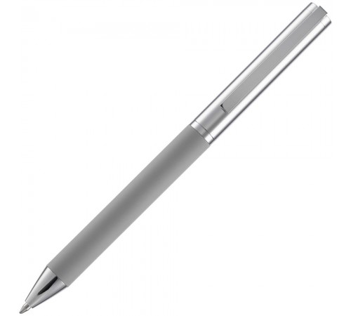 Ручка шариковая Eyeshot Soft Touch, серая