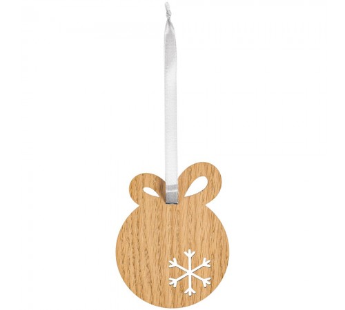 Деревянная подвеска Christmate, шар
