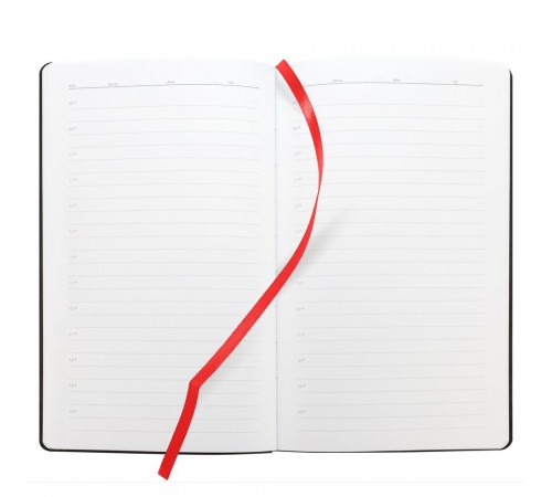 Ежедневник Knit, недатированный, красный