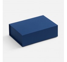 Коробка складная Claret, темно-синяя