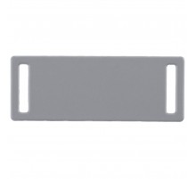 Шильдик металлический Kova, серый