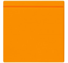 Лейбл из ПВХ Kare, оранжевый неон