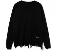 Джемпер оверсайз унисекс Grunge, черный