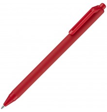 Ручка шариковая Cursive Soft Touch, красная