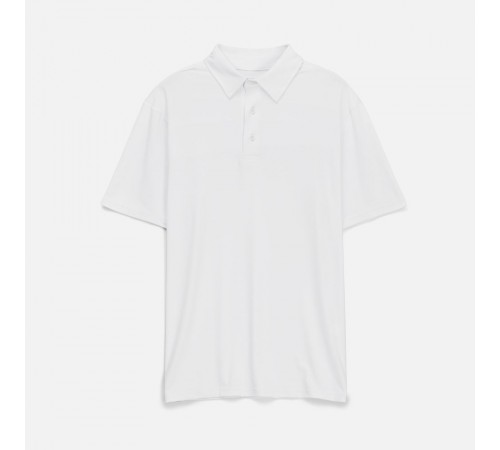 Рубашка поло унисекс Senti, белая