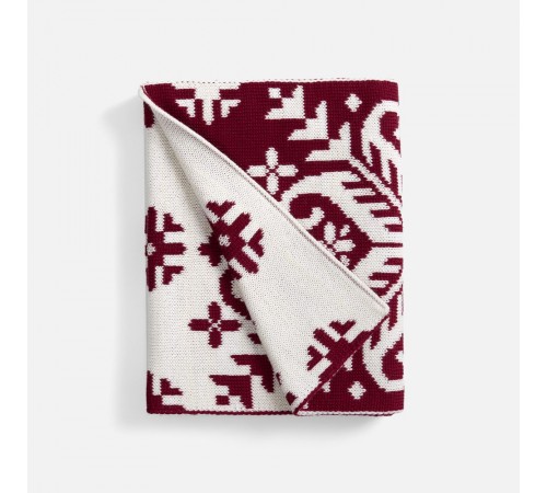 Шарф Wintertude M, красный с белым