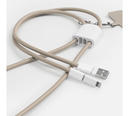 Кабель-ланьярд energyFlex Pro, серый