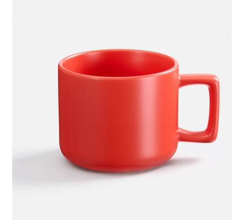 Чашка Jumbo в коробке матовая, красная