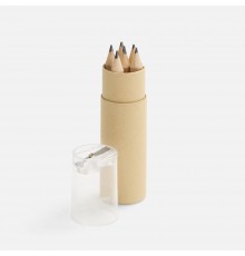 Набор карандашей Pencilvania Office с точилкой, прозрачный