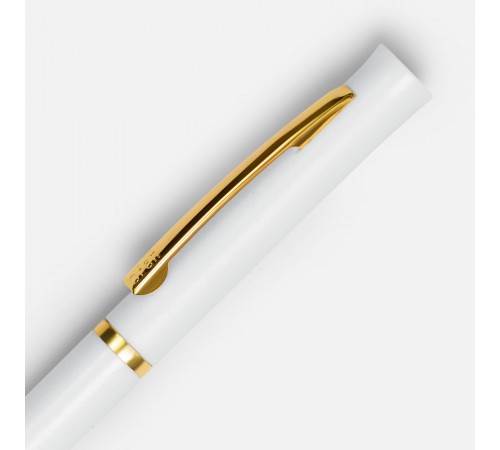 Ручка шариковая Euro Gold, белая