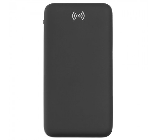 Аккумулятор Quick Charge Wireless 10000 мАч, черный Аккумулятор Quick Charge Wireless 10000 мАч, черный