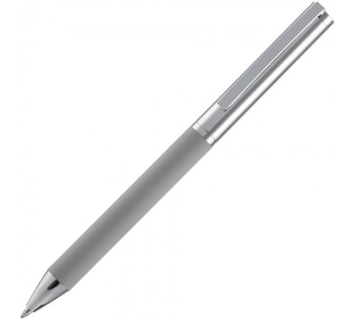 Ручка шариковая Eyeshot Soft Touch, серая