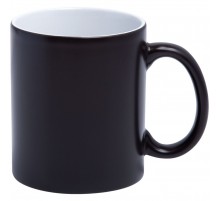 Кружка «Хамелеон», ver.2, матовая , черная