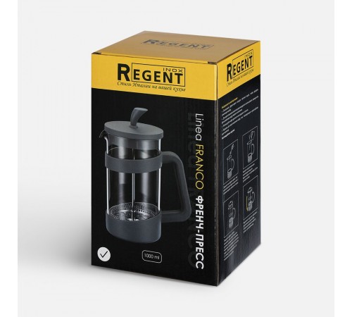 Френч-пресс Linea Franco, серый