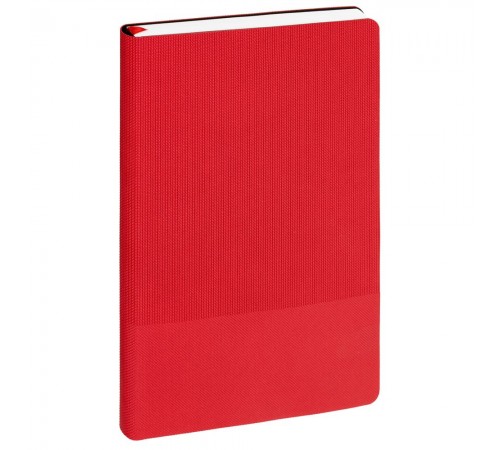 Ежедневник Knit, недатированный, красный