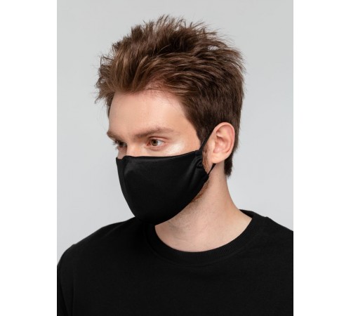 Маска для лица, черная