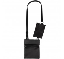 Сумка через плечо ringLink с отстегивающимся органайзером, черная
