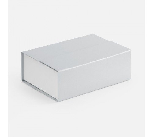 Коробка Bicolor Case, белая с серым